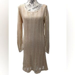 Boston Proper boho knitted dress size S